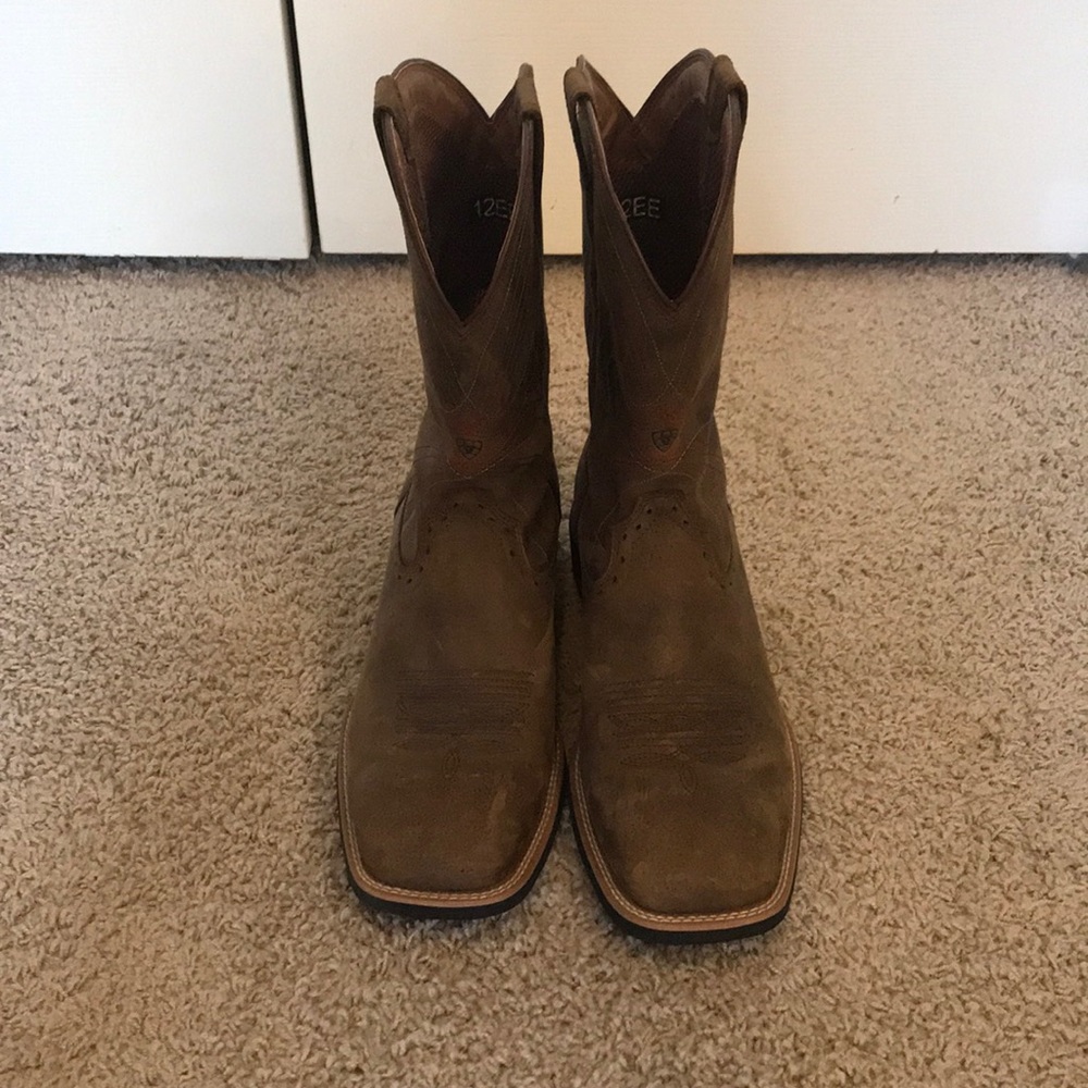 ARIAT Full Leather Boots- 12EE